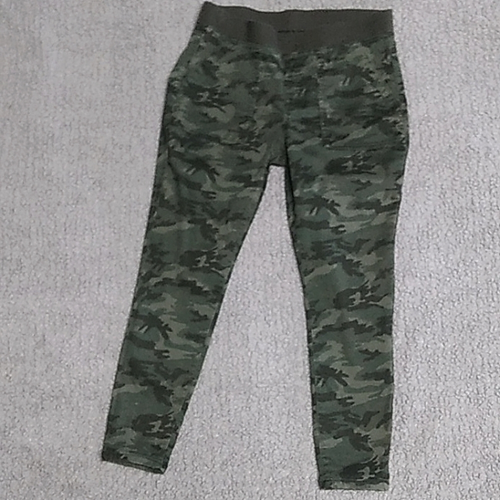 Green Camo Jeggins Size XL (15-17)